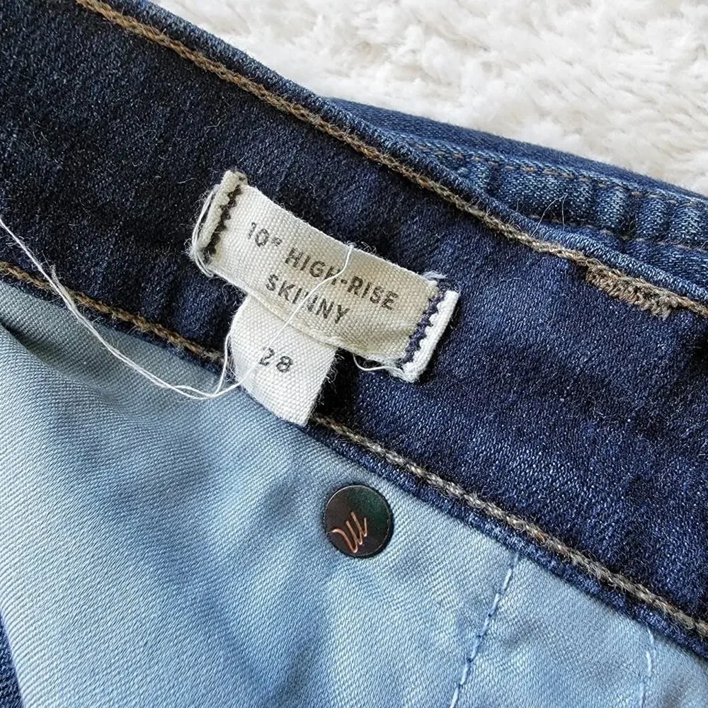 Madewell 10" Skinny Leg High Rise Jeans - Picture 5 of 5